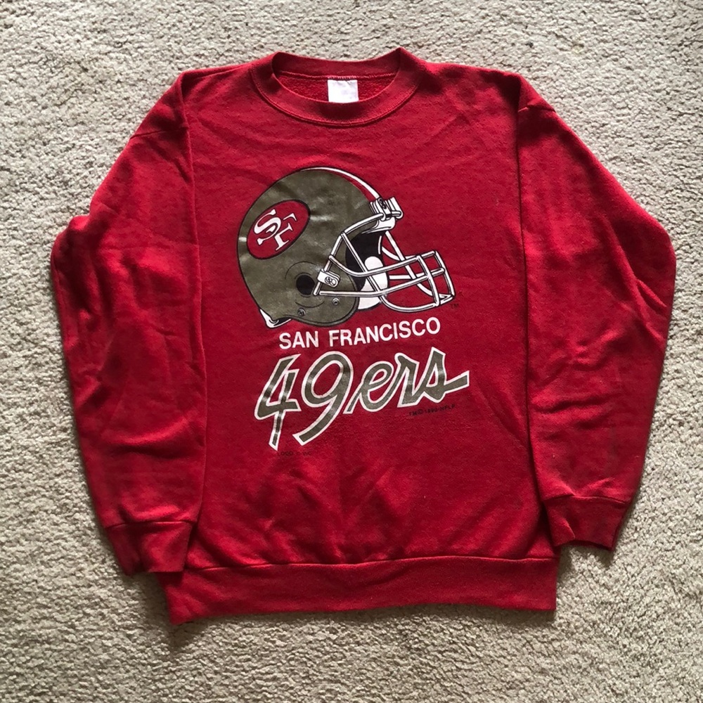 Vintage San Francisco 49ers crew neck sweatshirt
